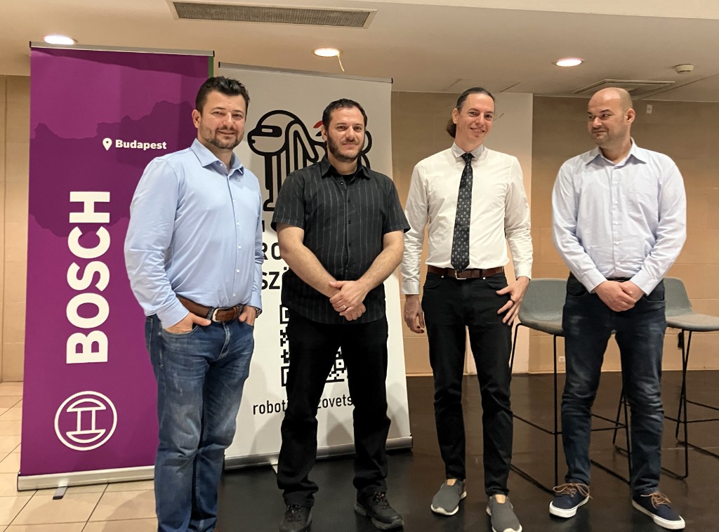 Kerekasztal-beszélgetés robotikai biztonságról az ELTE Meet a Robot Day-en